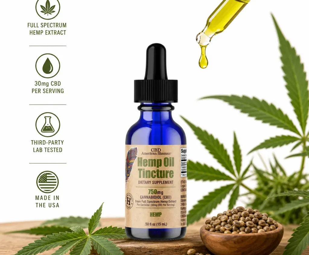 American Shaman Hemp Oil Tincture image 18