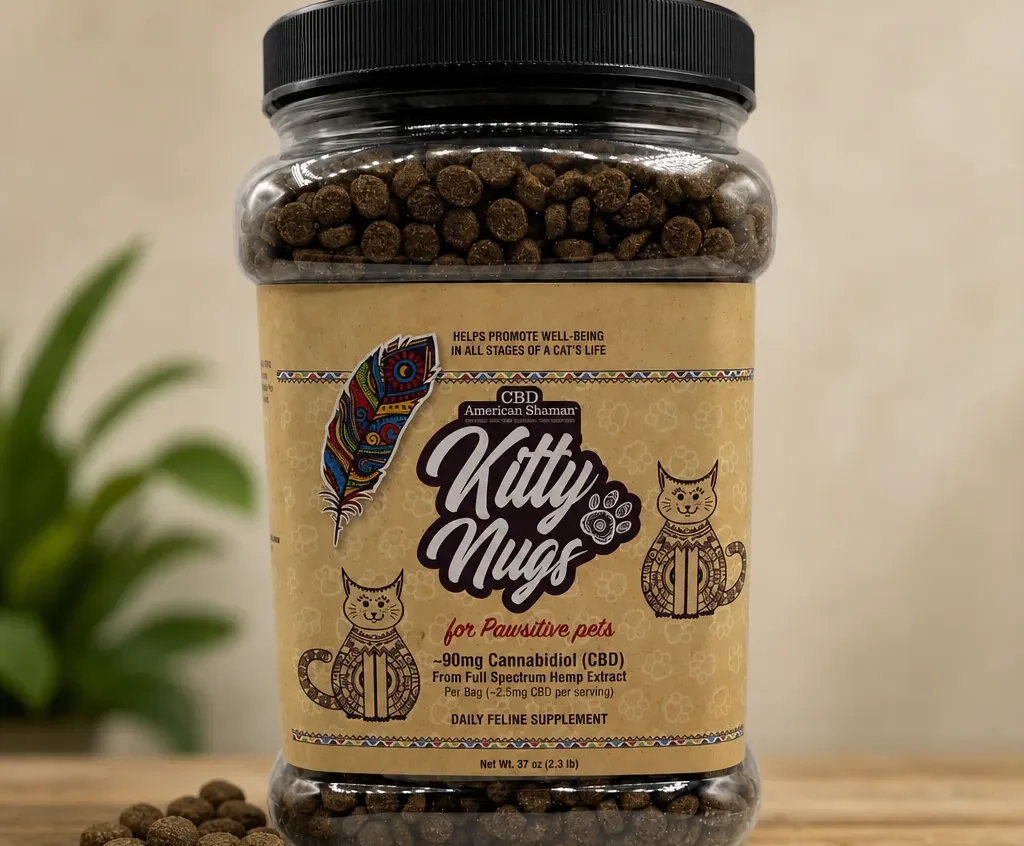 American Shaman Kitty Nugs CBD Cat Treats