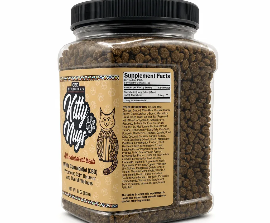 American Shaman Kitty Nugs CBD Cat Treats image 3
