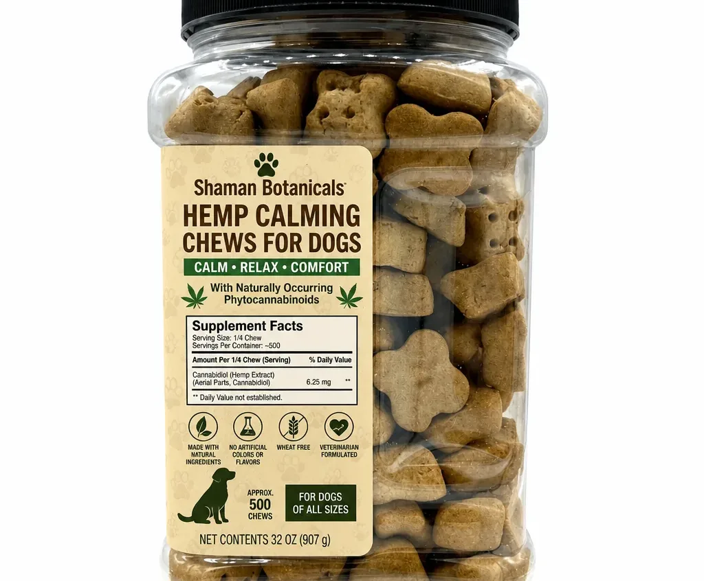 American Shaman Large Dog Treats with CBD image 2