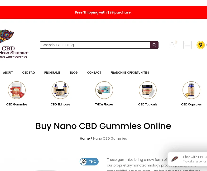American Shaman Nano CBD Gummies image 7