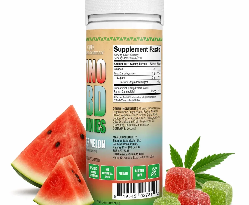 American Shaman Nano CBD Gummies image 2