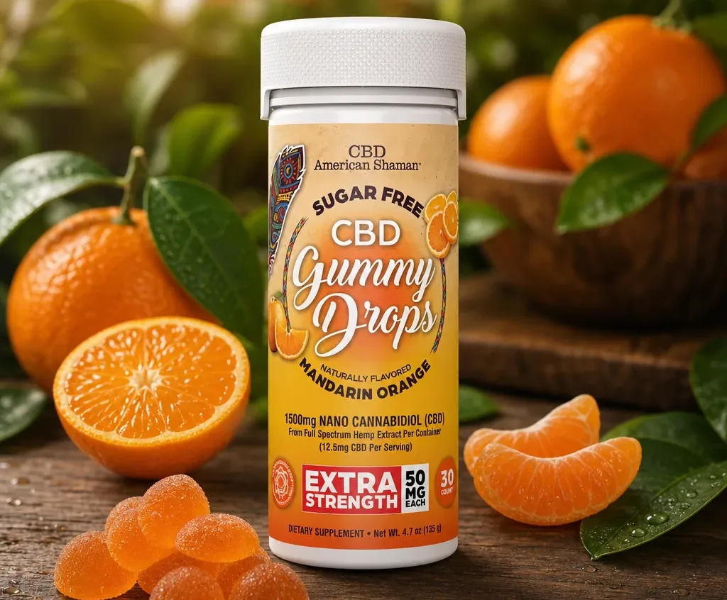American Shaman Sugar Free CBD Gummy Drops image 8