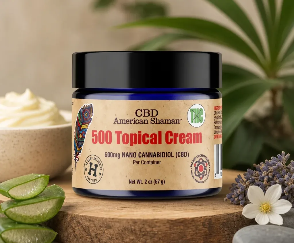 American Shaman THC Free CBD Cream