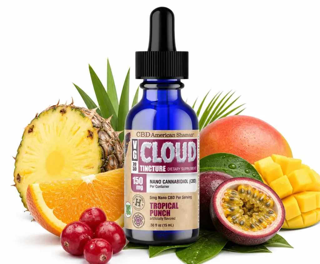 American Shaman VG Cloud Tincture - CBD Hemp Oil THC Free image 10