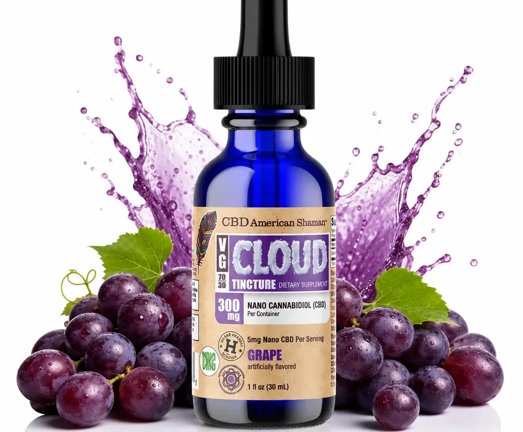 American Shaman VG Cloud Tincture - CBD Hemp Oil THC Free image 16