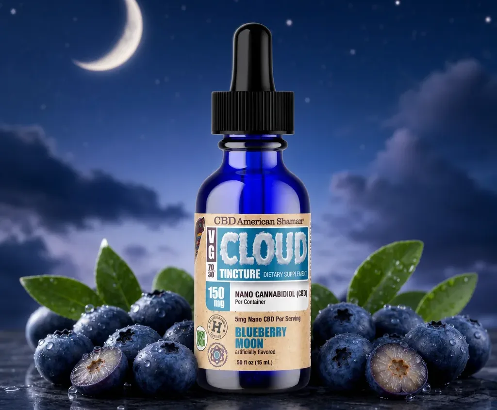 American Shaman VG Cloud Tincture - CBD Hemp Oil THC Free image 2