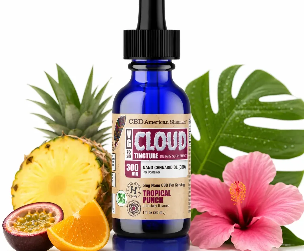 American Shaman VG Cloud Tincture - CBD Hemp Oil THC Free image 21