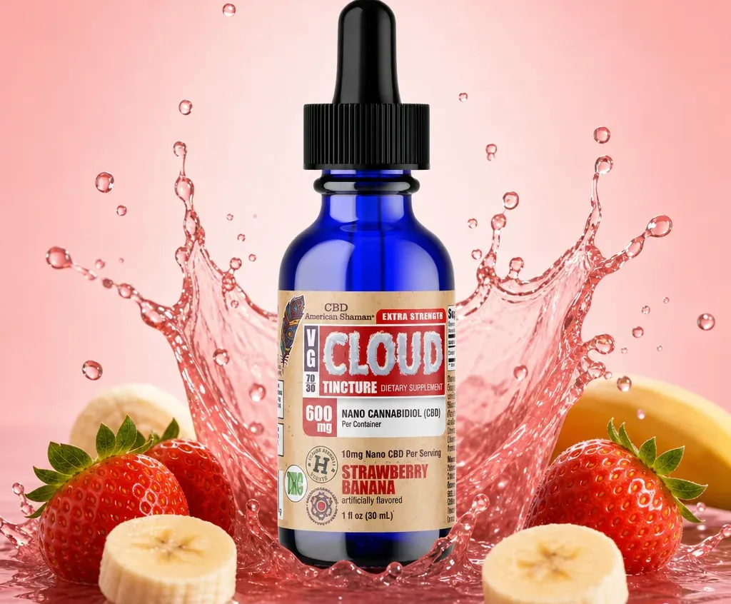 American Shaman VG Cloud Tincture - CBD Hemp Oil THC Free image 25