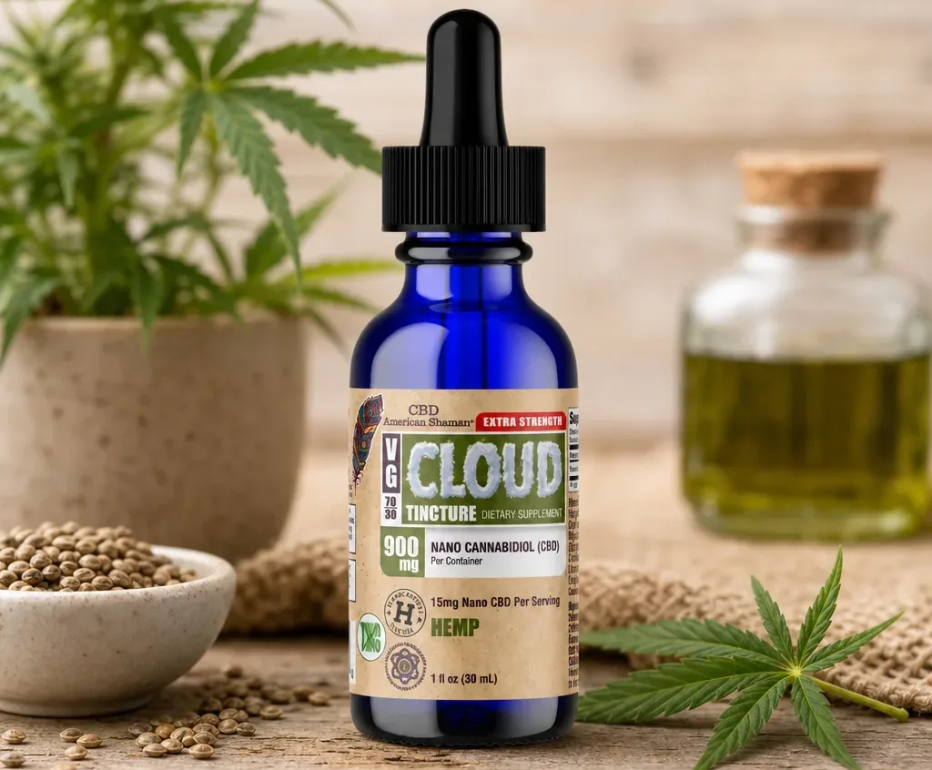 American Shaman VG Cloud Tincture - CBD Hemp Oil THC Free image 28