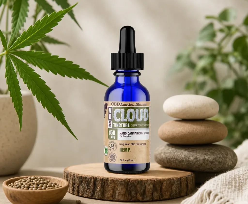 American Shaman VG Cloud Tincture - CBD Hemp Oil THC Free image 5