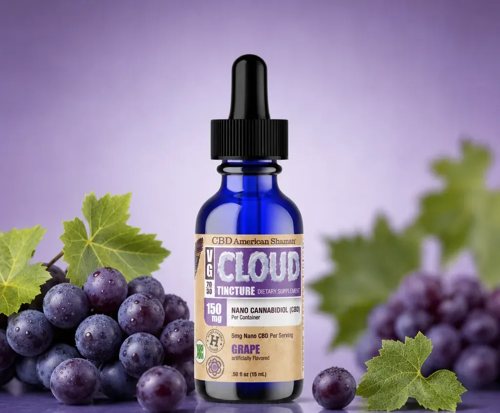 American Shaman VG Cloud Tincture - CBD Hemp Oil THC Free image 6