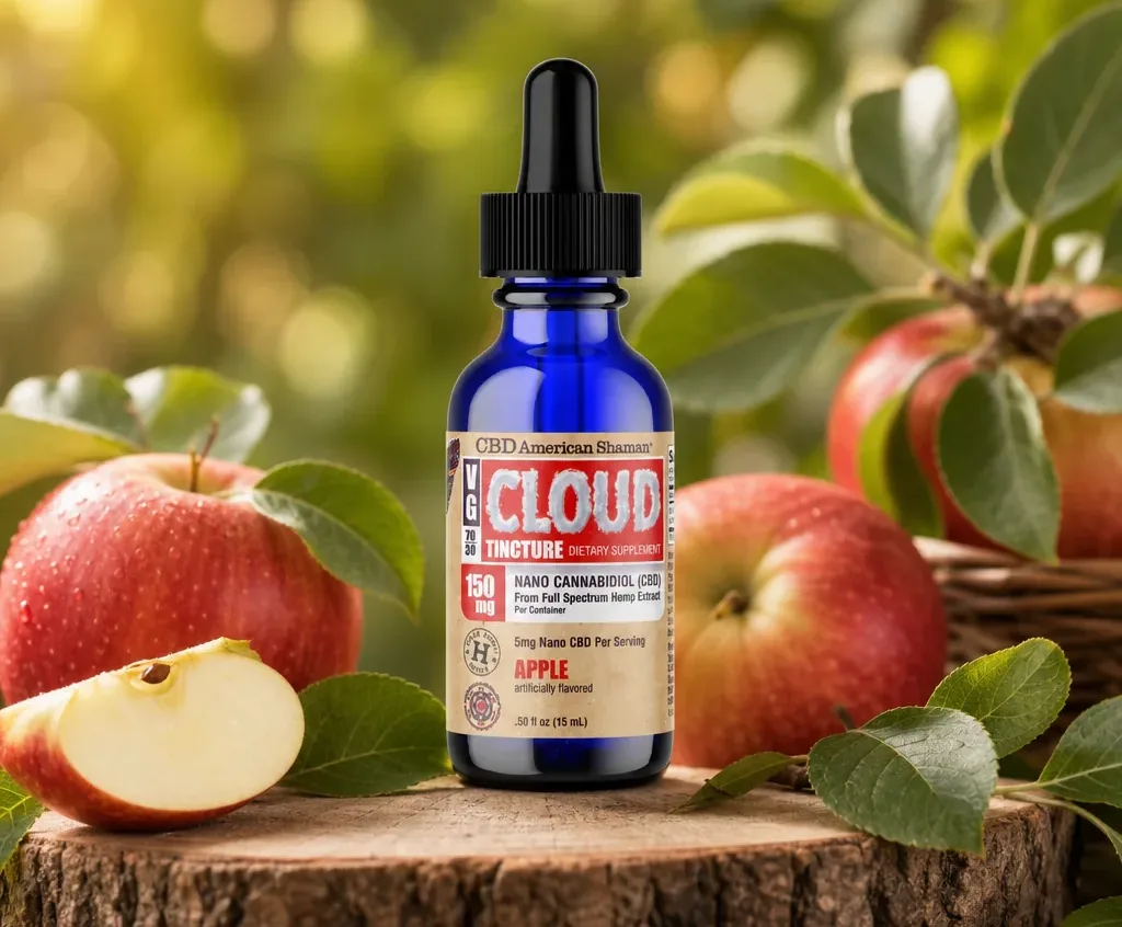 American Shaman VG Cloud Tincture - CBD Hemp Oil