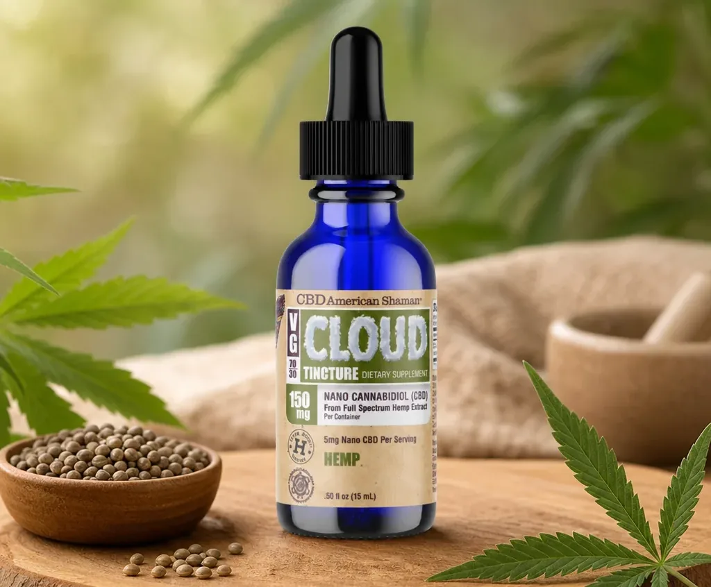 American Shaman VG Cloud Tincture - CBD Hemp Oil image 2