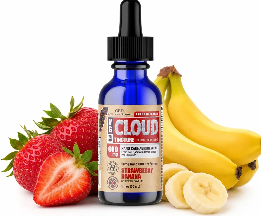 American Shaman VG Cloud Tincture - CBD Hemp Oil image 24