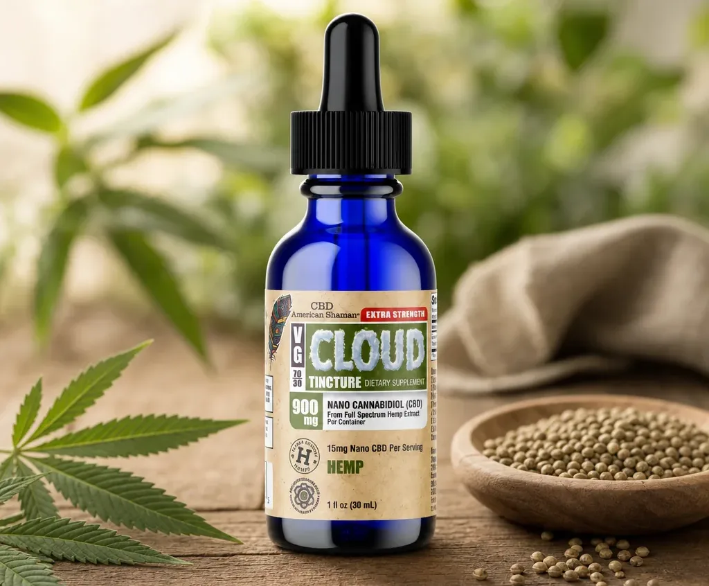 American Shaman VG Cloud Tincture - CBD Hemp Oil image 25