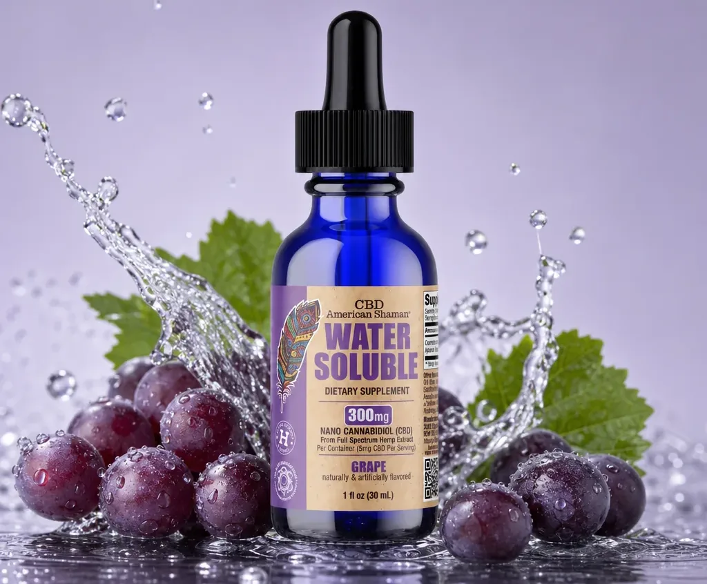 American Shaman Water Soluble CBD Full Spectrum Hemp Oil image 2