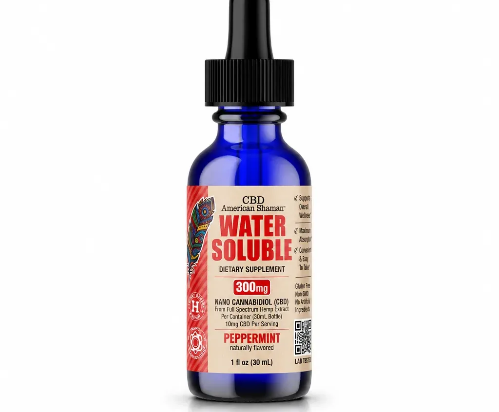 American Shaman Water Soluble CBD Full Spectrum Hemp Oil image 5