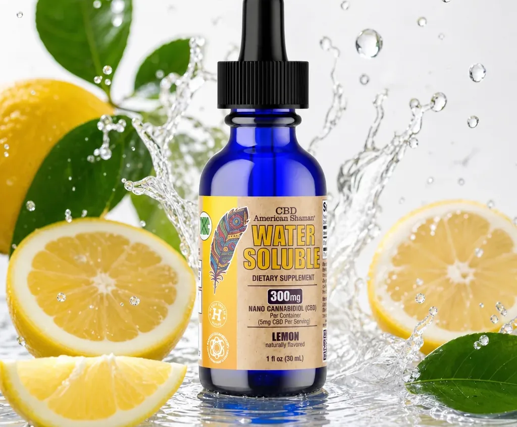 American Shaman Water Soluble CBD, Hemp Oil THC Free image 4