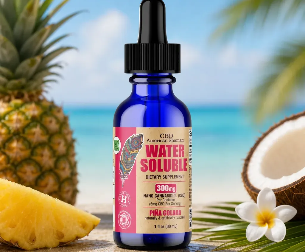 American Shaman Water Soluble CBD, Hemp Oil THC Free image 5