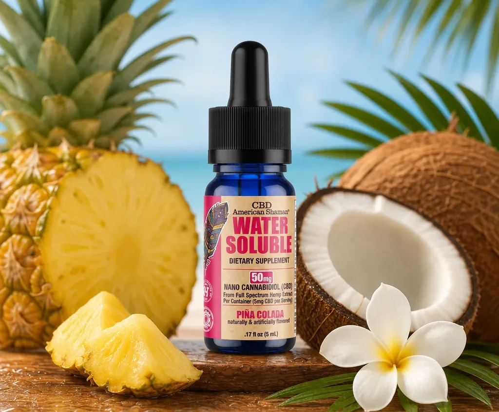 American Shaman Water Soluble, Full Spectrum Hemp Oil image 5