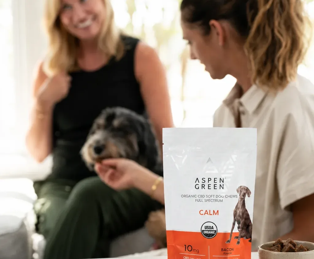 Aspen Green Calm Organic Full Spectrum CBD Soft Dog Chews image 4