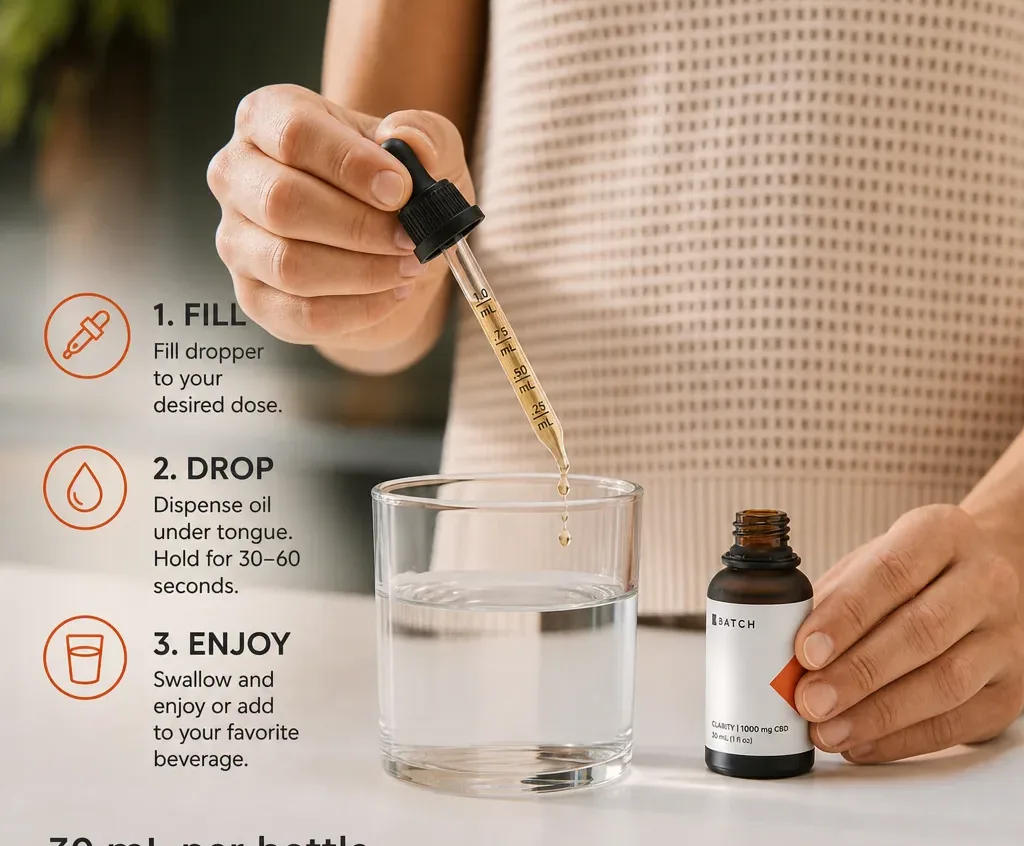 Batch Clarity CBD Oil Tincture image 2
