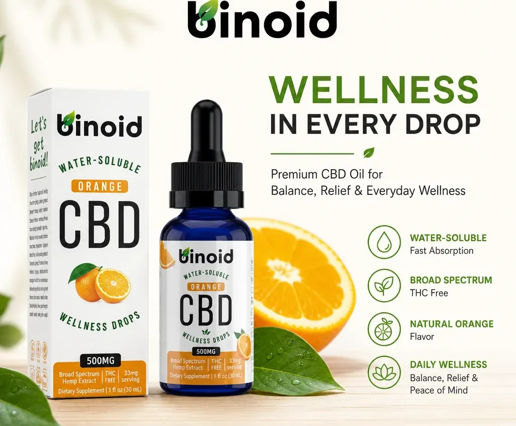 Binoid CBD Water Soluble CBD Oil