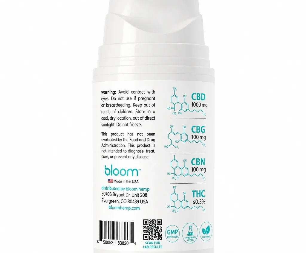 Bloom Hemp Active Care Cream image 2