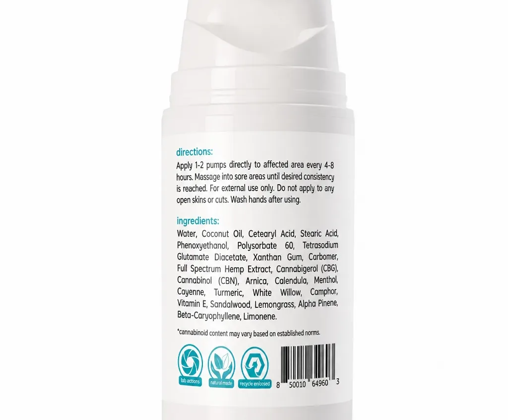 Bloom Hemp Active Care Cream image 3