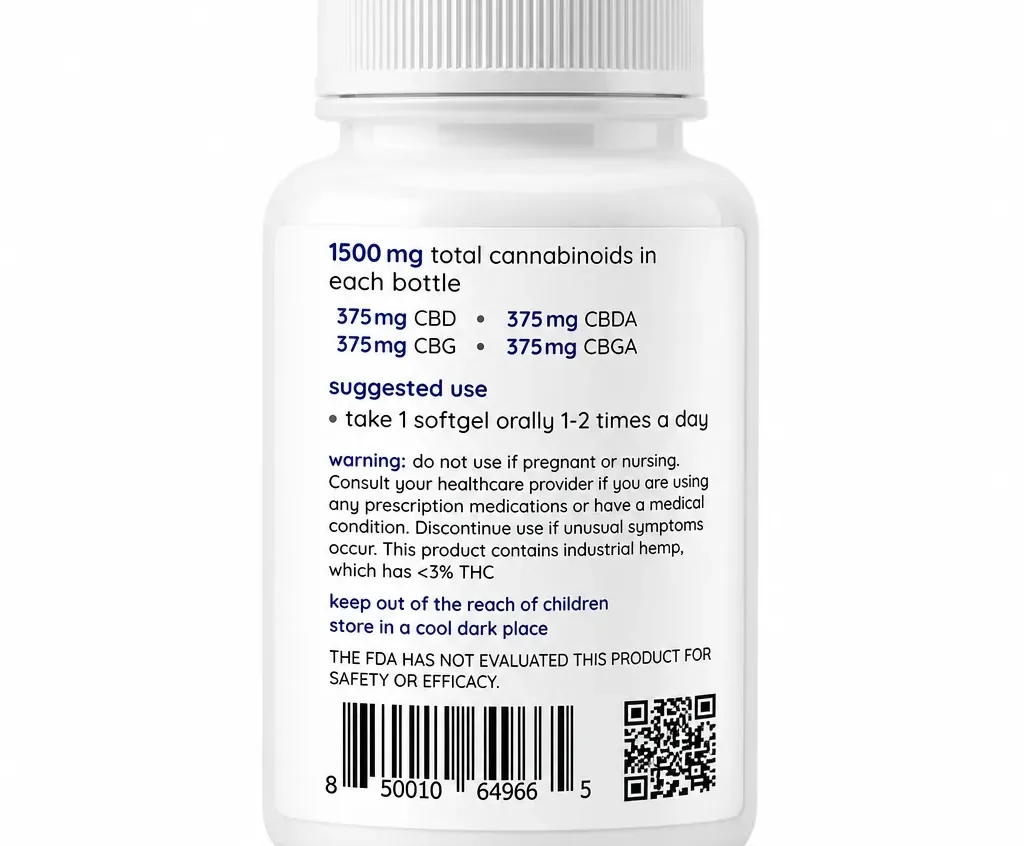 Bloom Hemp Advanced Immunity Hemp Softgels image 2