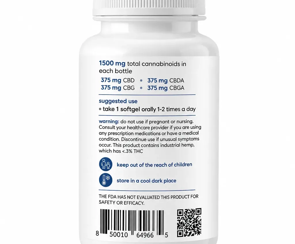 Bloom Hemp Advanced Immunity Hemp Softgels image 6