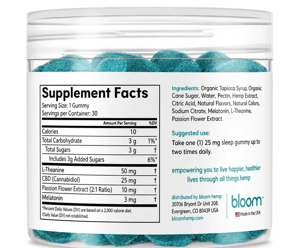 Bloom Hemp CBD Sleep Gummies image 2