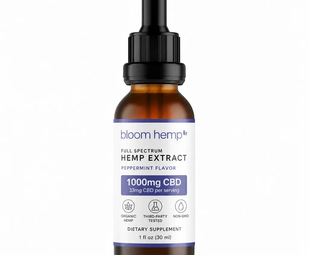 Bloom Hemp Essential Calming Tincture image 2
