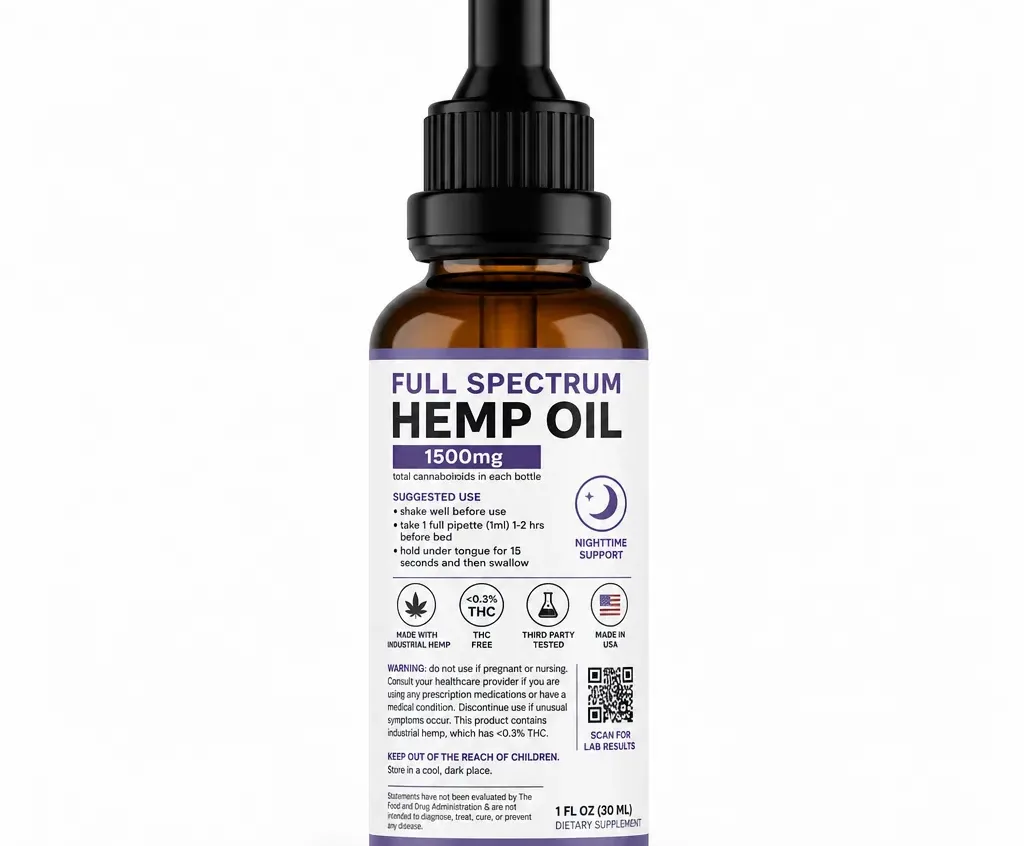 Bloom Hemp Essential Calming Tincture image 3