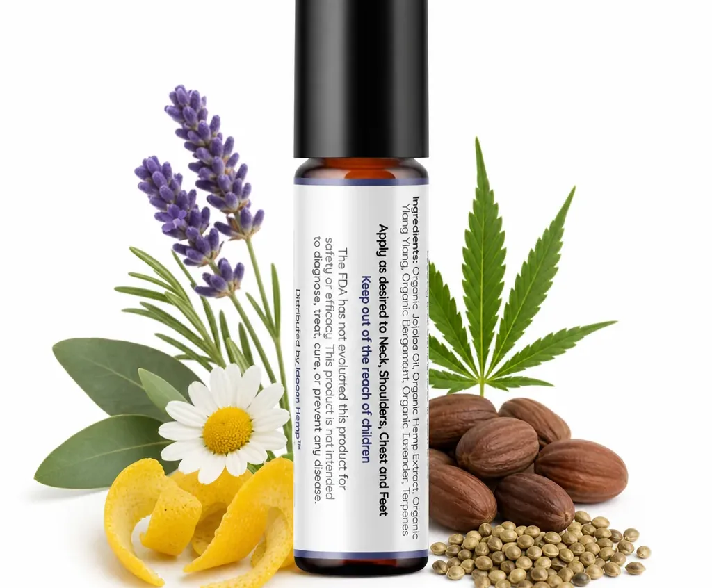 Bloom Hemp Essential Evening Roll-On image 3