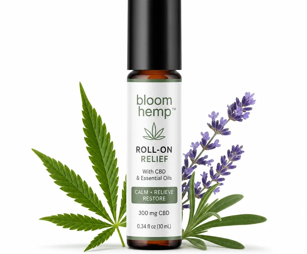 Bloom Hemp Essential Morning Roll-On image 2