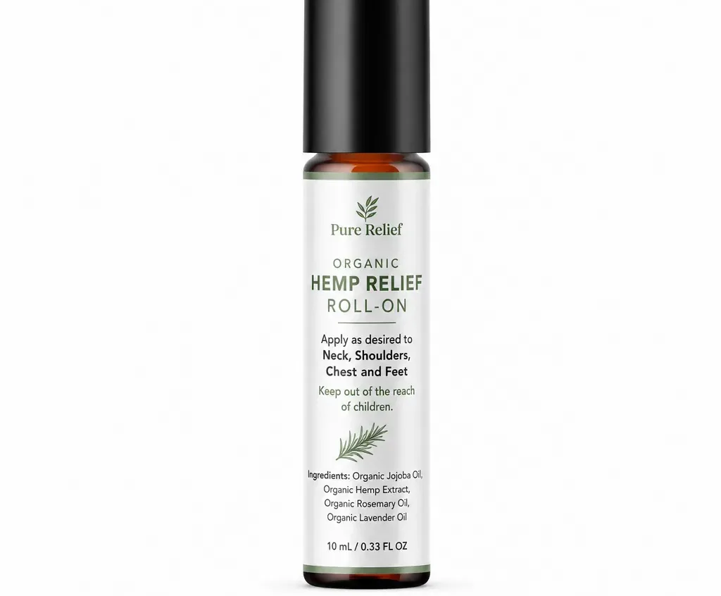 Bloom Hemp Essential Morning Roll-On image 3