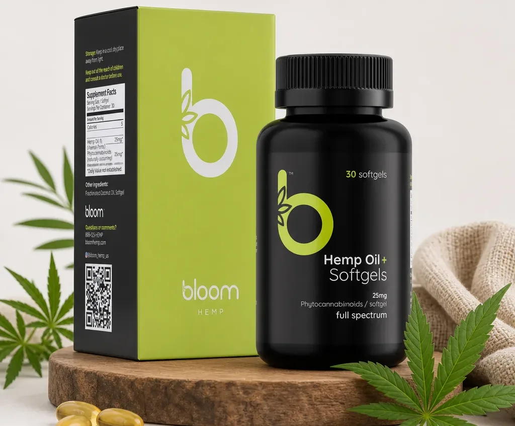 Bloom Hemp Fundamental Full Spectrum CBD Softgels