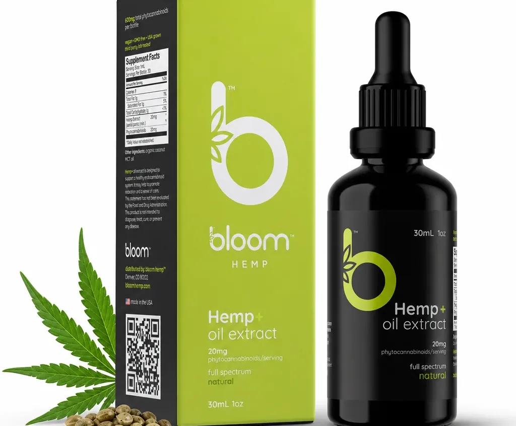 Bloom Hemp Fundamental Full Spectrum Natural Tincture