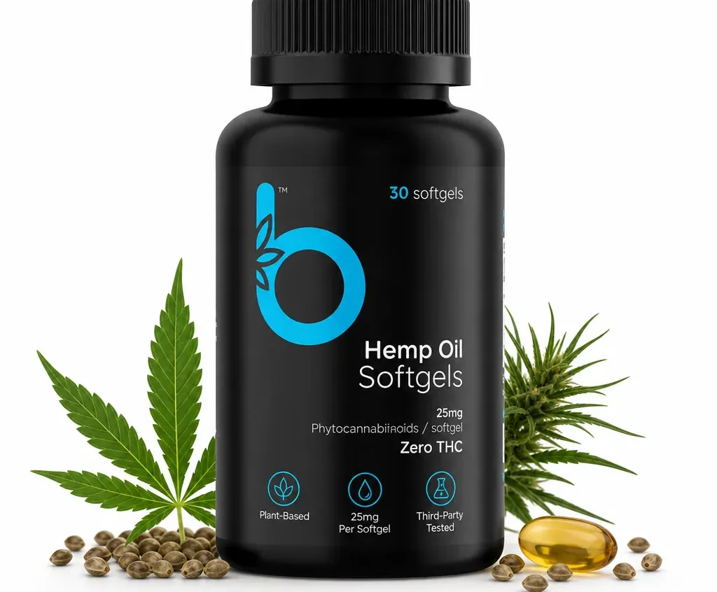 Bloom Hemp Fundamental Zero THC CBD Softgels image 2