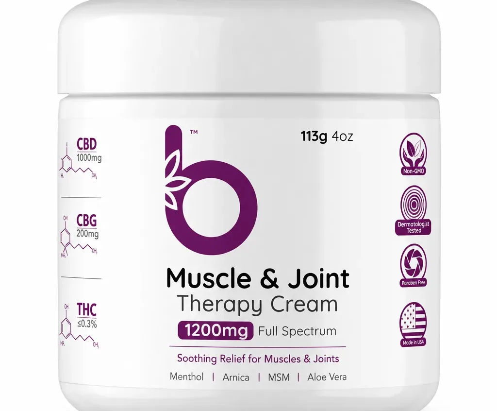 Bloom Hemp Muscle & Joint Therapy Cream