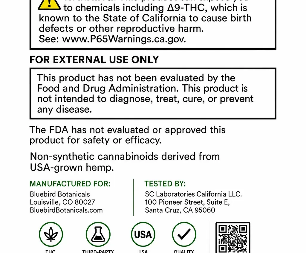 Bluebird Botanicals CBD Salve image 3