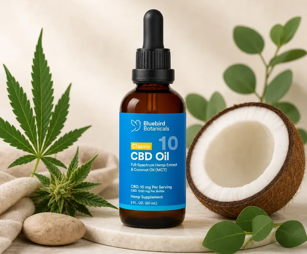 Bluebird Botanicals Classic CBD Oil