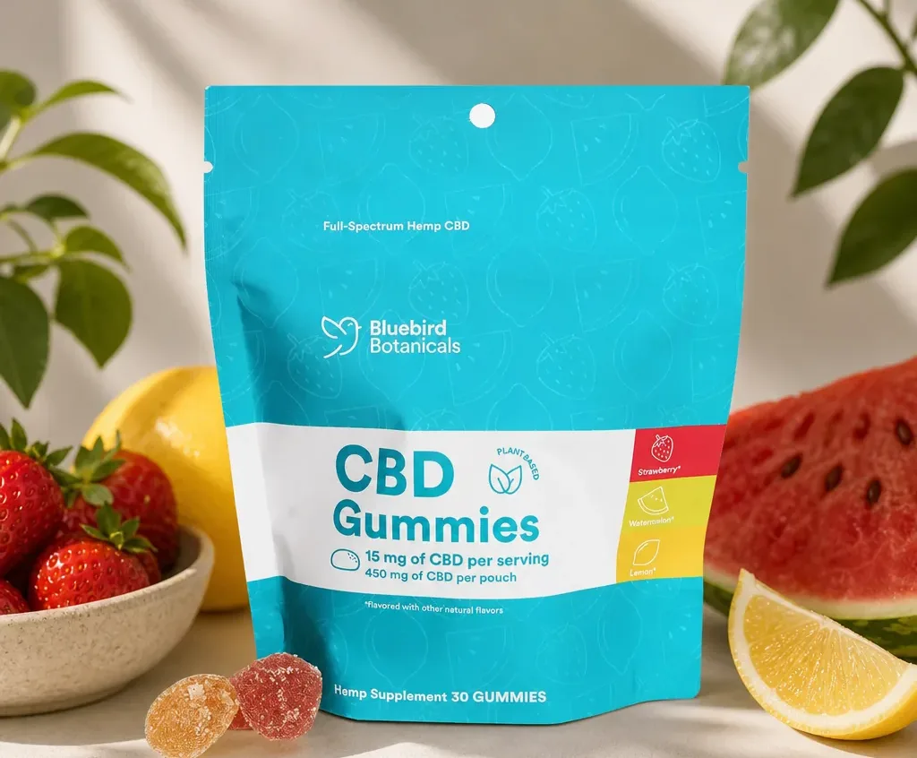 Bluebird Botanicals Full Spectrum CBD Gummies