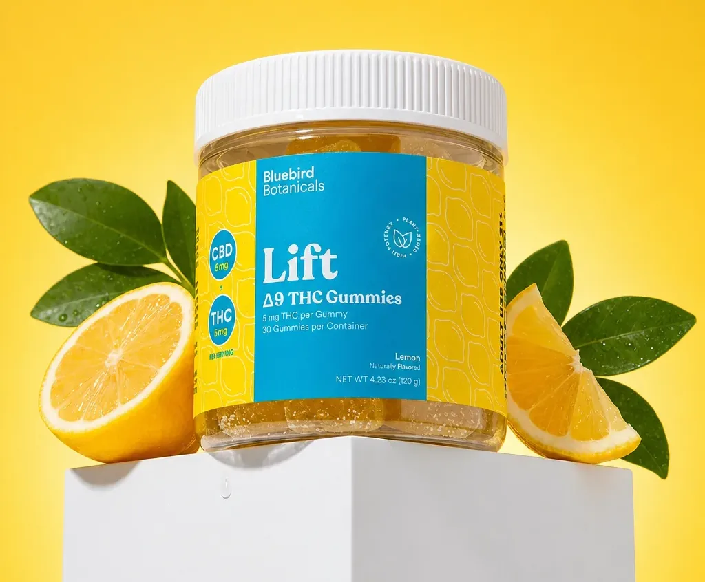 Bluebird Botanicals Lift Gummies - Lemon image 6