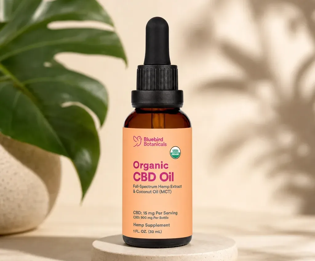Bluebird Botanicals Organic CBD Oil
