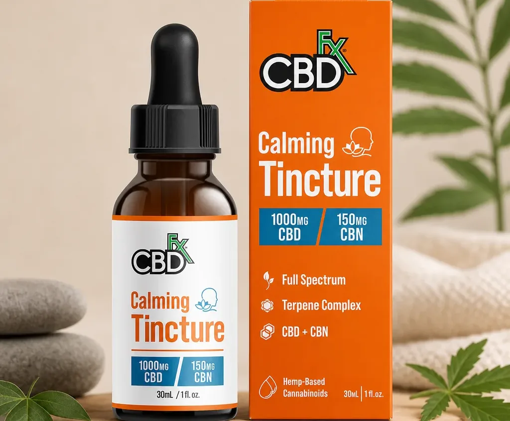 CBDfx CBD + CBN Oil Calming Tincture