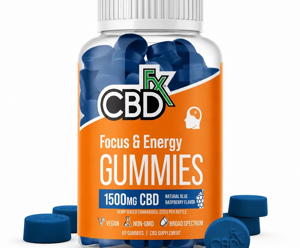 CBDfx CBD Gummies for Focus & Energy