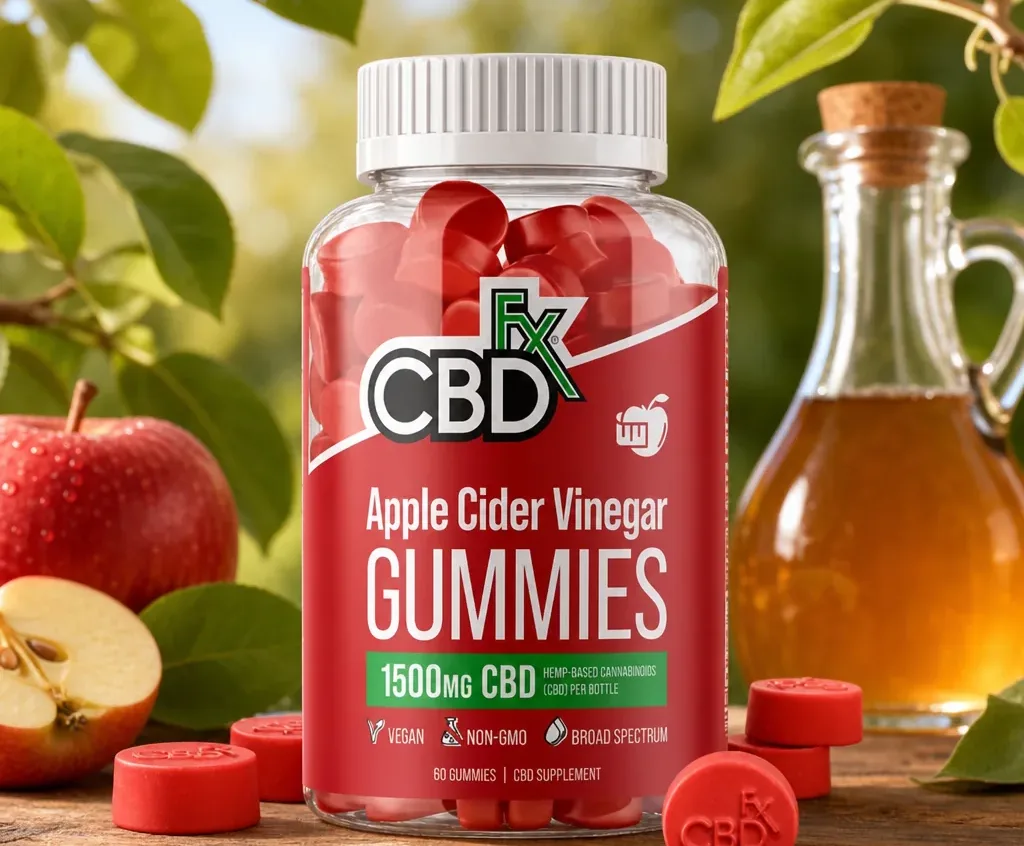 CBDfx CBD Gummies with Apple Cider Vinegar